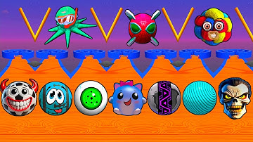 Going Balls 🧁: Super Hard Speed Run| Epic Walkthrough Challenge 🏅| Android Games/ iOS Games