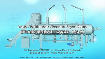Check it out! A brilliant automatic continuous vacuum fryer machinery