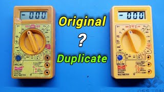 असली Multimeter कौन सा || नकली Multimeter @TechnoTopics