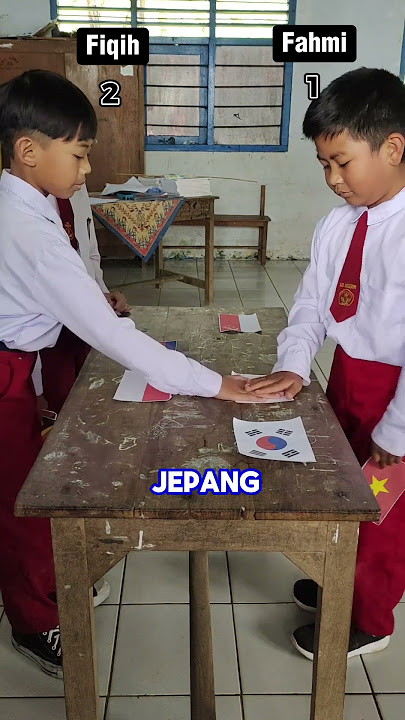 Terakhir Bendera Apa Ya❓Fiqih🆚Fahmi❓Rebutan Bendera Negara❗ #shorts #benderanegara
