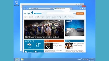 Switching between IE and Desktop IE in Windows 8