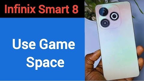 How to use game space, Infinix Smart 8 game turbo on kaise karen