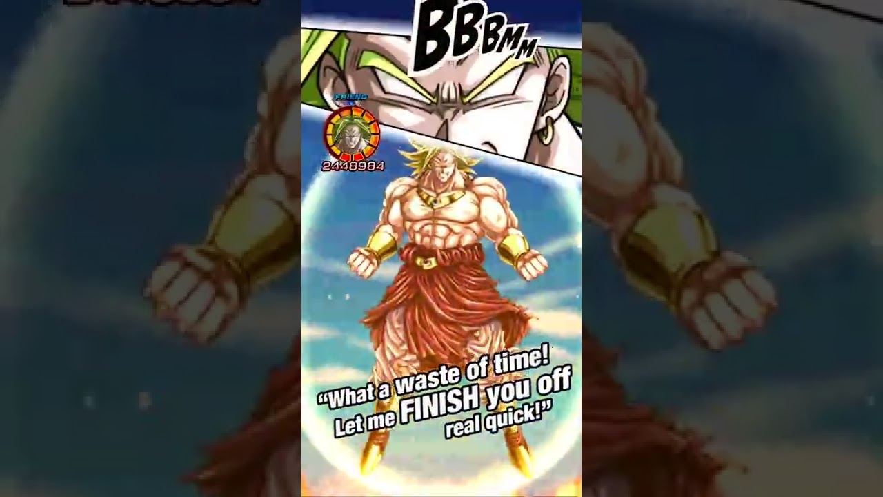 Legendary Broly all enemy attack 