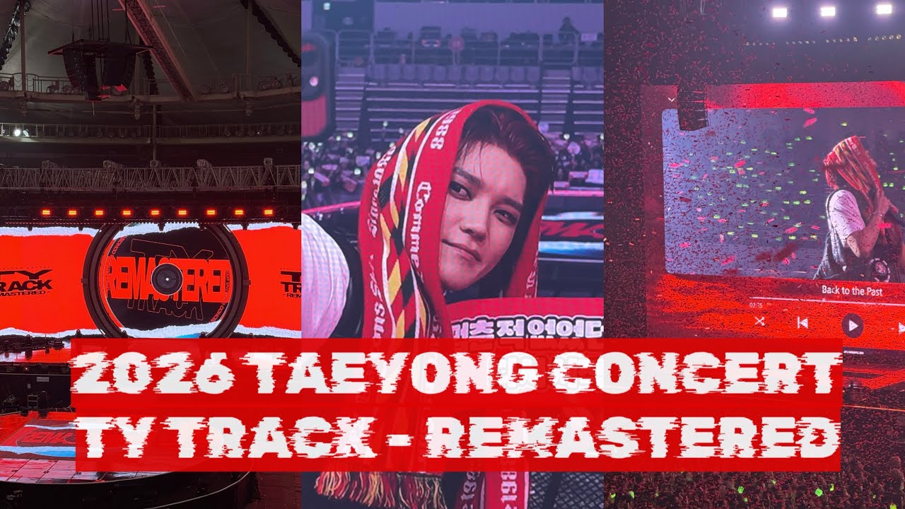 [시즈니 브이로그] 🌹 TY IS BACK!!! | TY TRACK REMASTERED | 티와이트랙 | 태용 솔로 콘서트 | 앙콘 첫콘