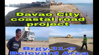 WOW May artistang sumilip Davao City Coastal road project, Updated  Brgy. 31-C.