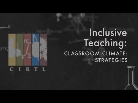 Classroom Climate: Strategies