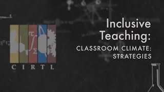 Classroom Climate: Strategies
