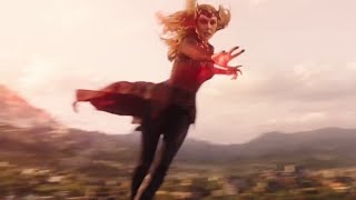 Scarlet Witch Attacks Kamar Taj (HD) - Multiverse of Madness (2022)