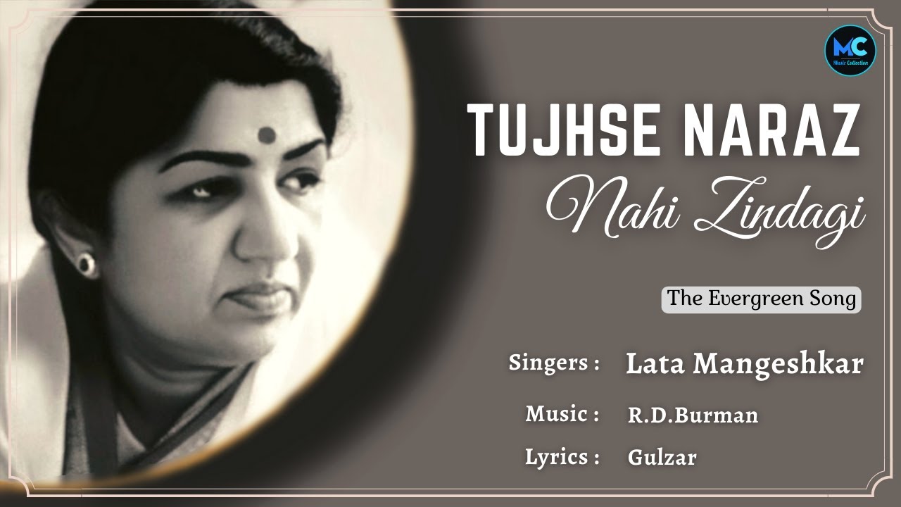 Tujhse Naraz Nahi Zindagi Lyrics    Lata Mangeshkar  RIP  RD Burman Gulzar  Masoom 1983