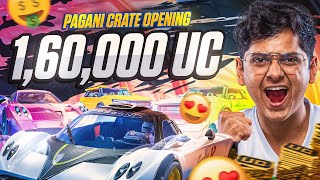 MortaL & Rega Discovered A New Trick for *Pagani Crate Opening* 🤩| 160000 UC Crate Opening