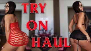 4K Transparent Lingerie And Clothes See-Through Try On Haul