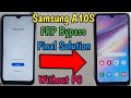 Learn How to Frp Bypass Samsung Galaxy A10S Frp Bypass Remove Google Account Lock easy!!!