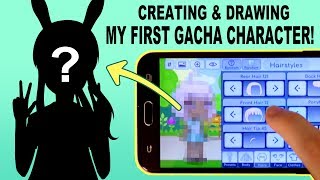 I Create a Gacha Character for the FIRST TIME and then Draw it!