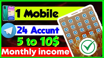 How to use multiple Telegram accounts with one mobile phone // What is the use of telegram app