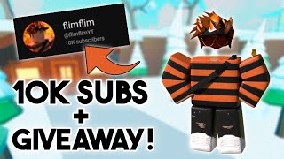 We Hit 10,000 Subscribers! + $10,000 Robux Giveaway!