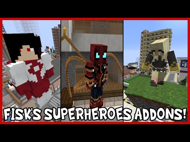 1.7.10] Fisk's Superheroes (Forge) Minecraft Mod