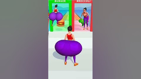 twerk race 3d running games shorts#short#viral#YouTube short