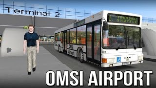 OMSI 2 - Airport Shuttle Terminal 2 Route screenshot 4