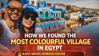 Inside Aswan’s Colourful Nubian Village 🇪🇬 | Our First Visit to Kato Waidi Nubian House