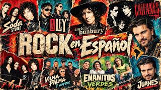 Himnos del Rock en Español 80s 90s - Soda Stereo, Maná, Caifanes, Hombres G, Enanitos Verdes y más