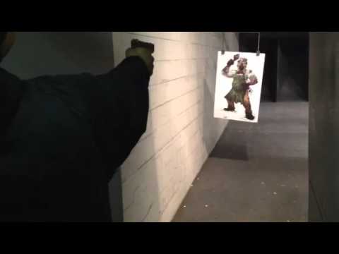 Trey shooting Glock 40 @ Range