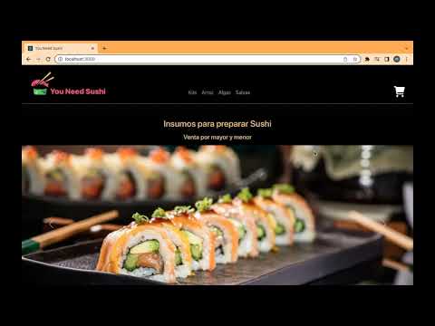React App   You Need Sushi