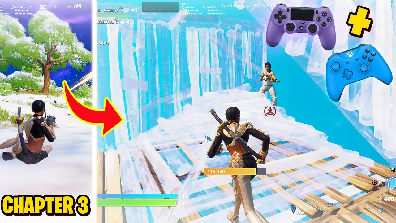 Best Controller Settings For Chapter 3 (Sliding, Aim, Builds + Edits) PS4/PS5/XBOX