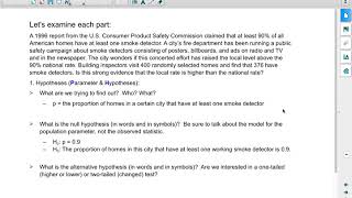Ch 20 - Hypothesis Test Overview