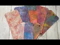 Making Tags With Distress Inks, Oxides and Stains