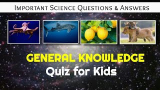General Science Quiz For Kids | General Knowledge For Kids |Learn With Fun #viral #kidslearningvideo screenshot 4