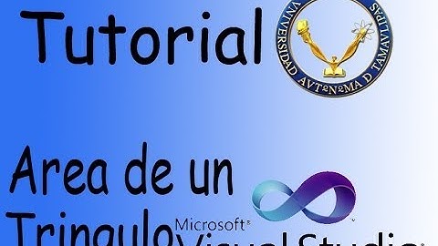 Area de un triangulo-Tutorial Visual Studio 2010