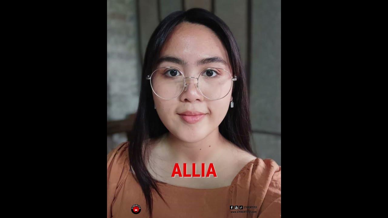 Today is Allia Enriquez Viesca’s birthday. Let’s sing happy birthday.