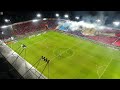 Widzew Łódź - Ruch Chorzów.Mecz przyjaźni/Oprawa z drona/DJI Mavic/18.11.2023