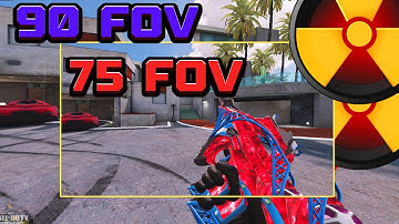 75 FOV or 90 FOV 2 x ☢️☢️ | COD MOBILE