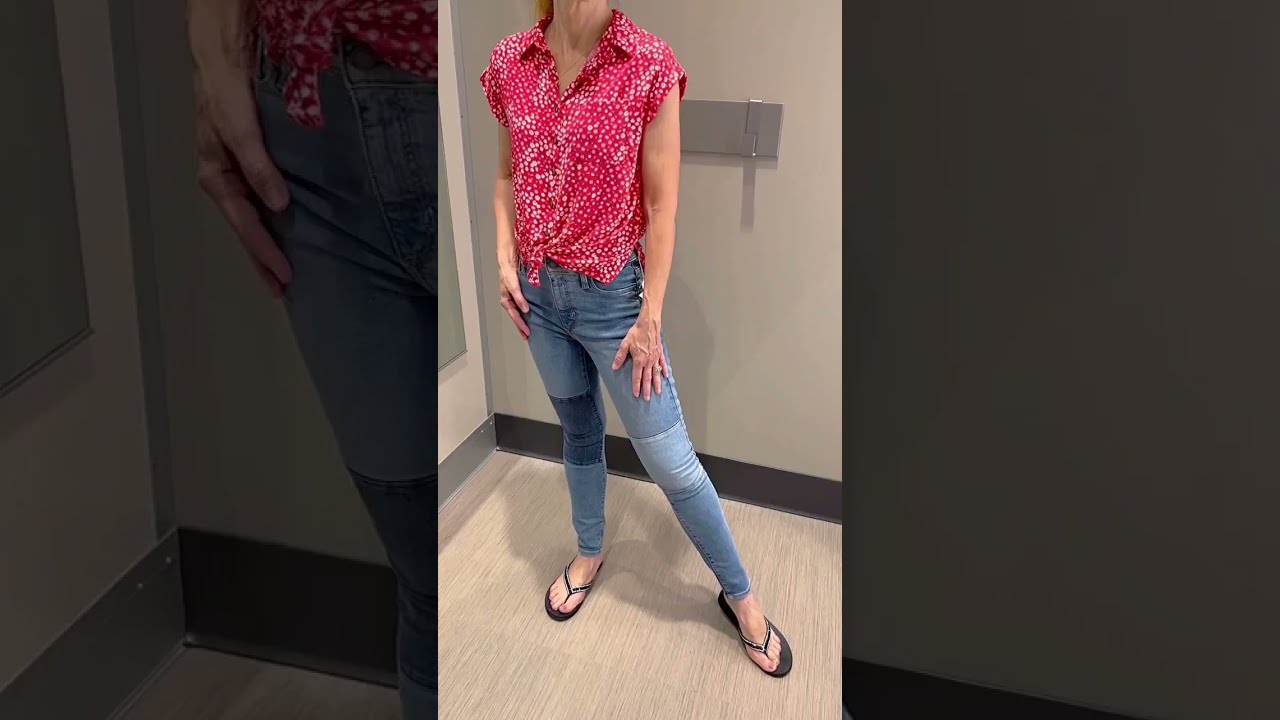 Shopping for Jeans as an Older Woman! #shorts - YouTube