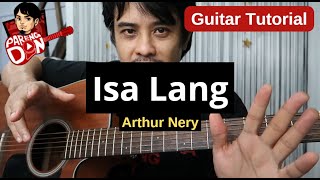 Isa Lang chords guitar tutorial (Arthur Nery) w/ Bar Chord short cut guitar lesson