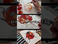 🐞Satisfying Ladybug Painting | Watercolor ASMR #shorts #art