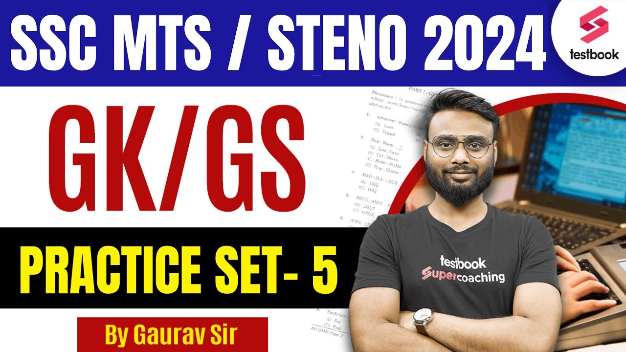 SSC MTS & Stenographer GK GS Classes 2024 | SSC Stenographer GK GS ...