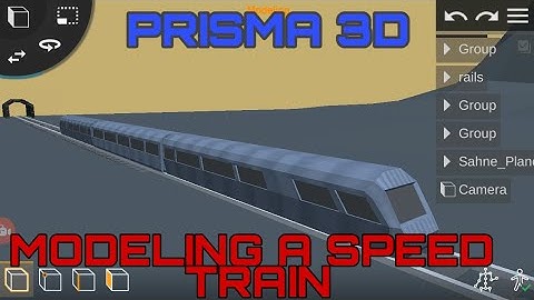 Learn Prisma 3D : Modelling a low poly train