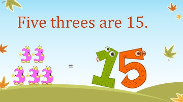 The Multiplying by 3 Song | 3 Times Table Song for Kids | Silly School Songs