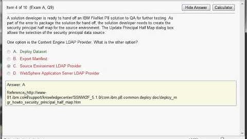 C2070-981 IBM FileNet Content Manager V5.2, Specialist