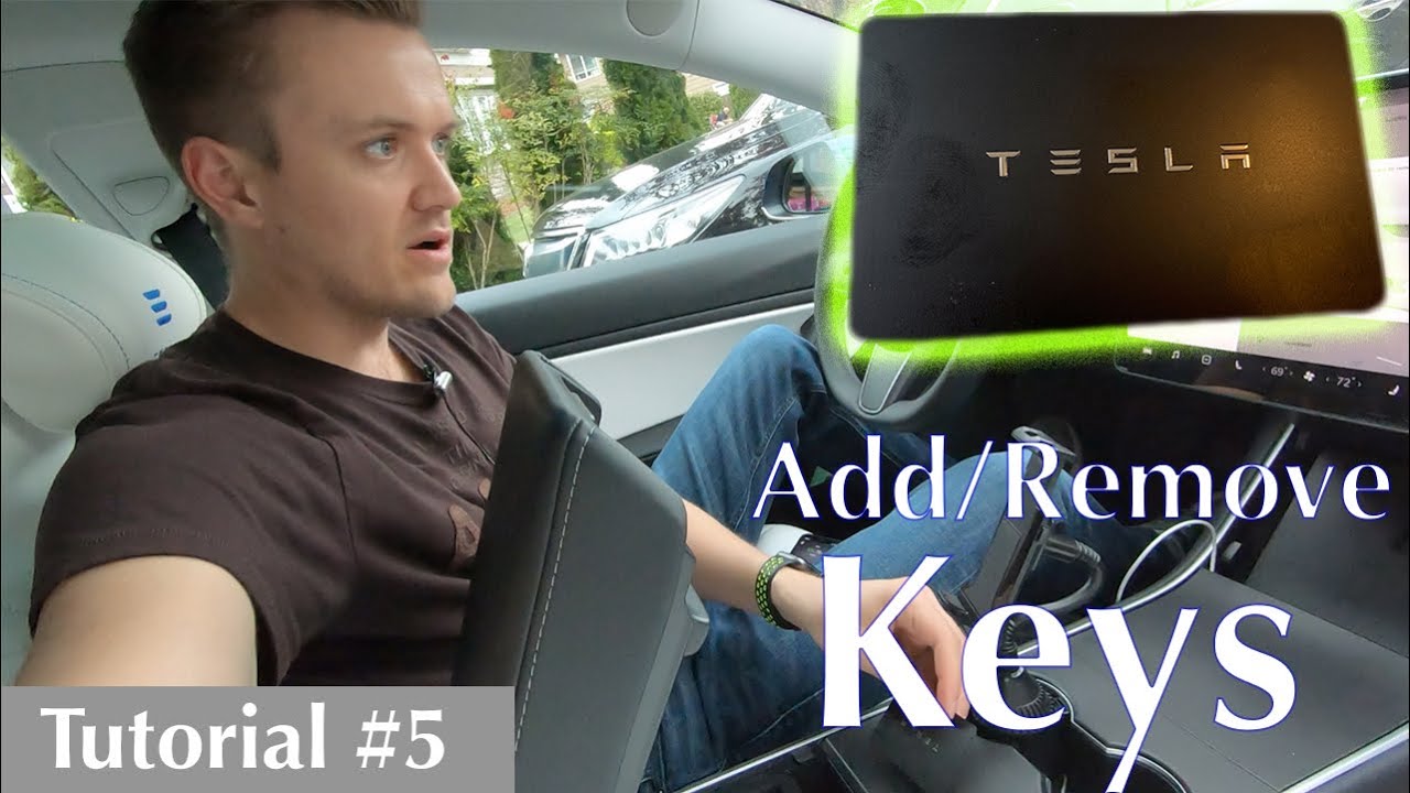 How to add or remove a Tesla key | Tutorial #5 - YouTube