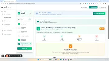 Quick Guide to Launching Your Survey on ReviewLoop
