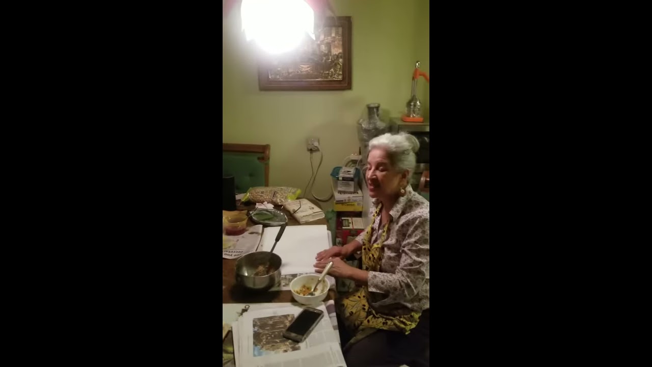 Making Pasteles For Christmas
