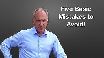 Webinar Tutorial: Five Basic Webinar Mistakes to Avoid | Webinar Training