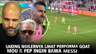 Lagi Lagi pep & Mou Ngilerr!! Gak berhenti Kagum Melihat Performa Ajaib Messi yg Terus Mengejutkan