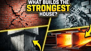 What really holds a building? Brick vs Block vs Concrete vs Steel 