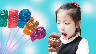 Создание красочного желе Pororo Gummy