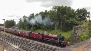 Steam Train 45699 Galatea, The Dorset Coast Express, 10 Aug 2016