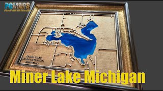 Pcmaps Minor Lake Allegan County Michigan Map